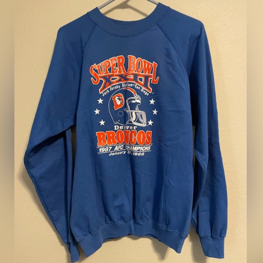 Vintage Broncos Super Bowl 1988 Sweatshirt